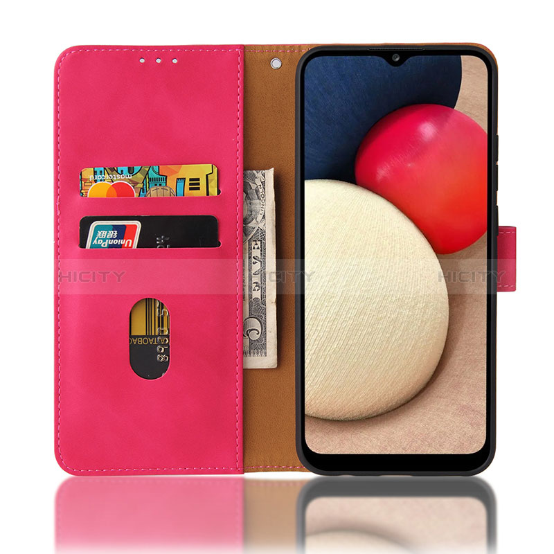 Funda de Cuero Cartera con Soporte Carcasa L05Z para Samsung Galaxy A02s