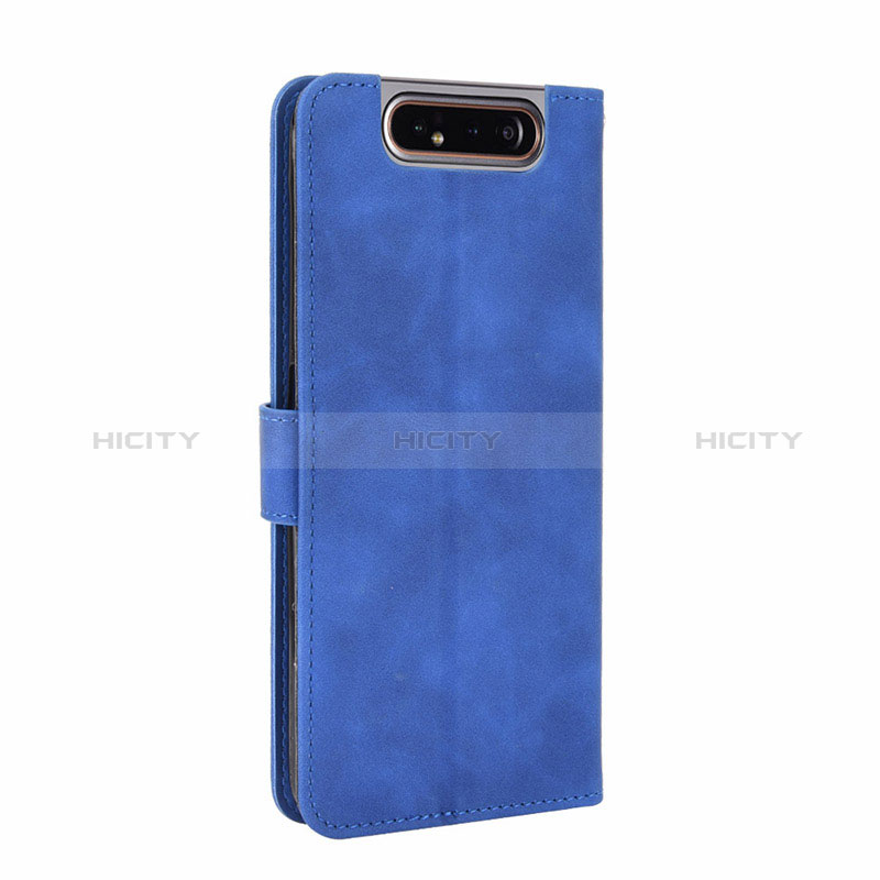 Funda de Cuero Cartera con Soporte Carcasa L05Z para Samsung Galaxy A80