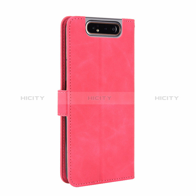 Funda de Cuero Cartera con Soporte Carcasa L05Z para Samsung Galaxy A80