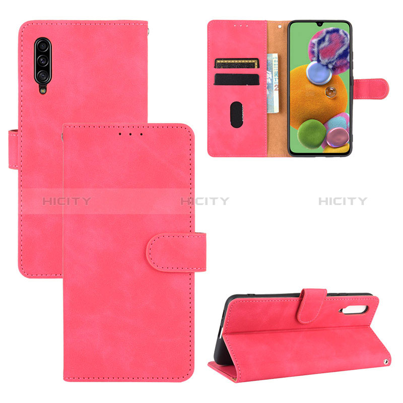 Funda de Cuero Cartera con Soporte Carcasa L05Z para Samsung Galaxy A90 5G