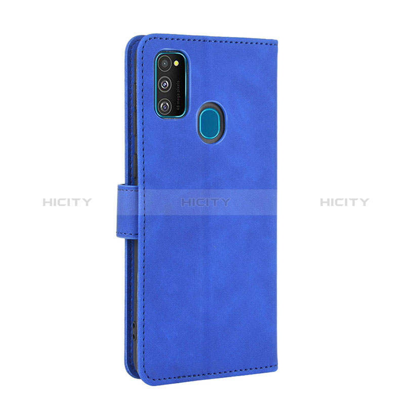 Funda de Cuero Cartera con Soporte Carcasa L05Z para Samsung Galaxy M21