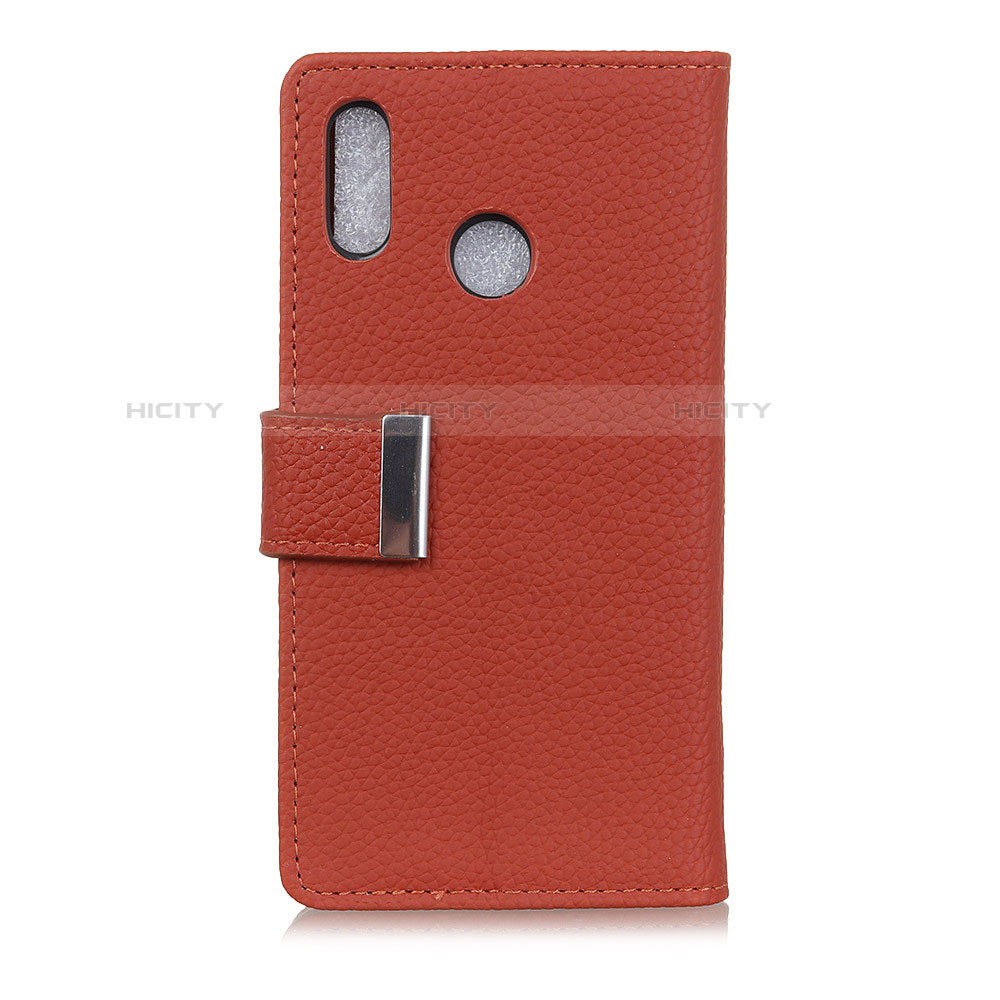 Funda de Cuero Cartera con Soporte Carcasa L06 para Asus Zenfone 5 ZE620KL Rojo Rosa