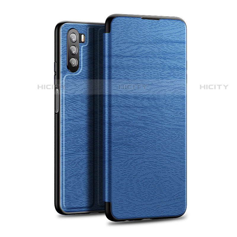 Funda de Cuero Cartera con Soporte Carcasa L06 para Huawei Mate 40 Lite 5G Azul