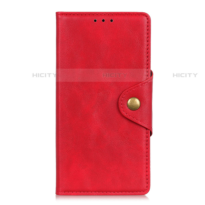 Funda de Cuero Cartera con Soporte Carcasa L06 para Huawei Mate 40E 5G Rojo