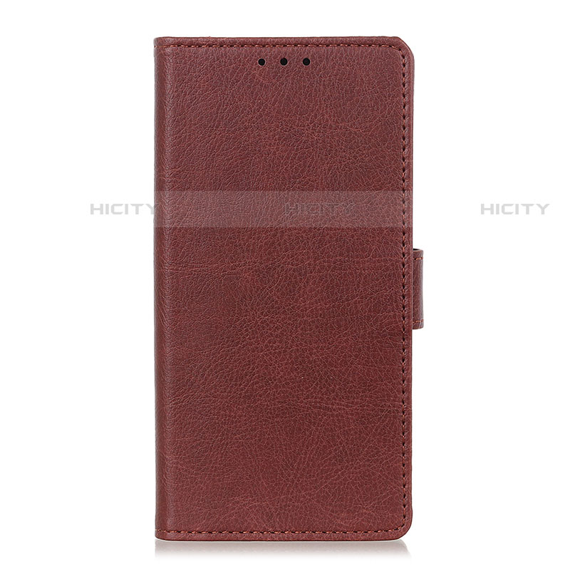 Funda de Cuero Cartera con Soporte Carcasa L06 para Huawei Y8s Marron