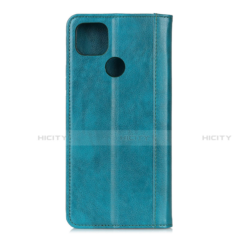 Funda de Cuero Cartera con Soporte Carcasa L06 para Motorola Moto G9 Power