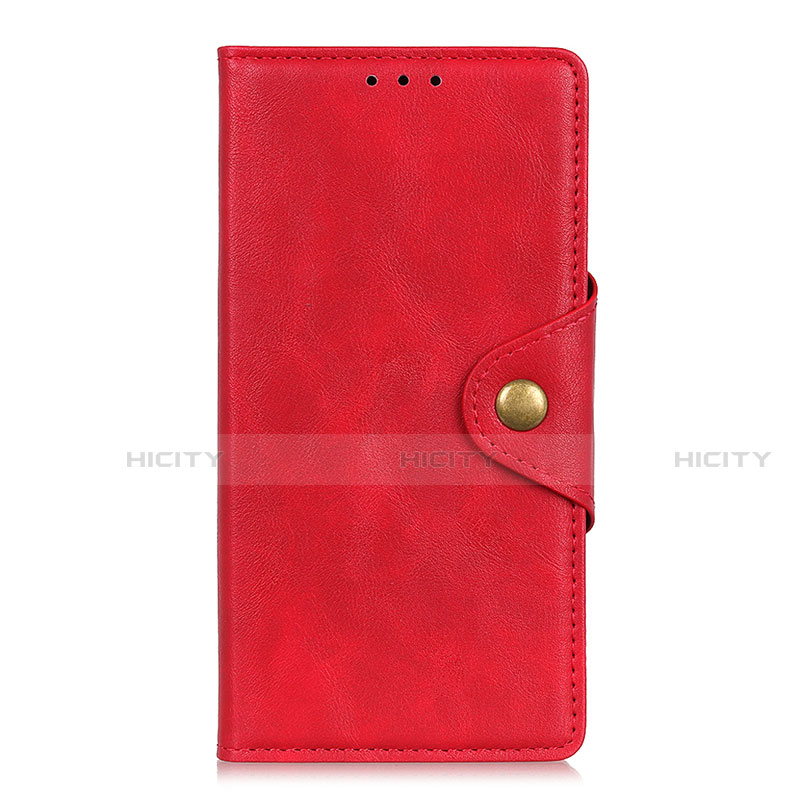 Funda de Cuero Cartera con Soporte Carcasa L06 para OnePlus 8T 5G Rojo