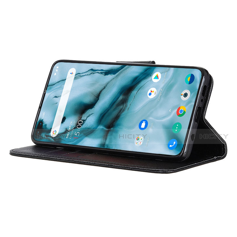 Funda de Cuero Cartera con Soporte Carcasa L06 para OnePlus Nord