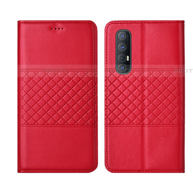 Funda de Cuero Cartera con Soporte Carcasa L06 para Oppo Find X2 Neo