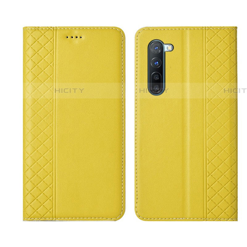 Funda de Cuero Cartera con Soporte Carcasa L06 para Oppo Reno3