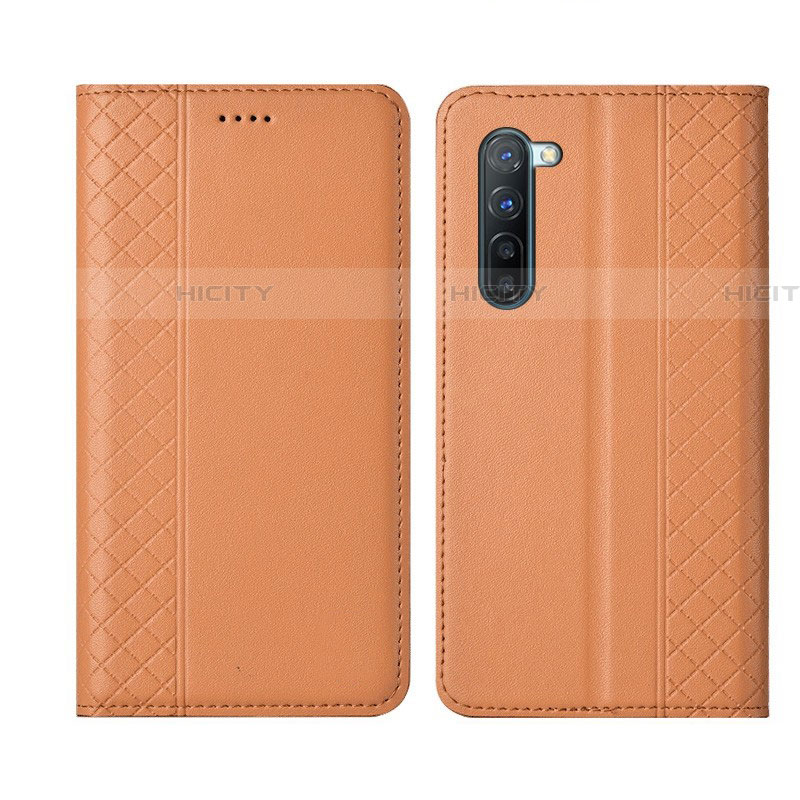 Funda de Cuero Cartera con Soporte Carcasa L06 para Oppo Reno3