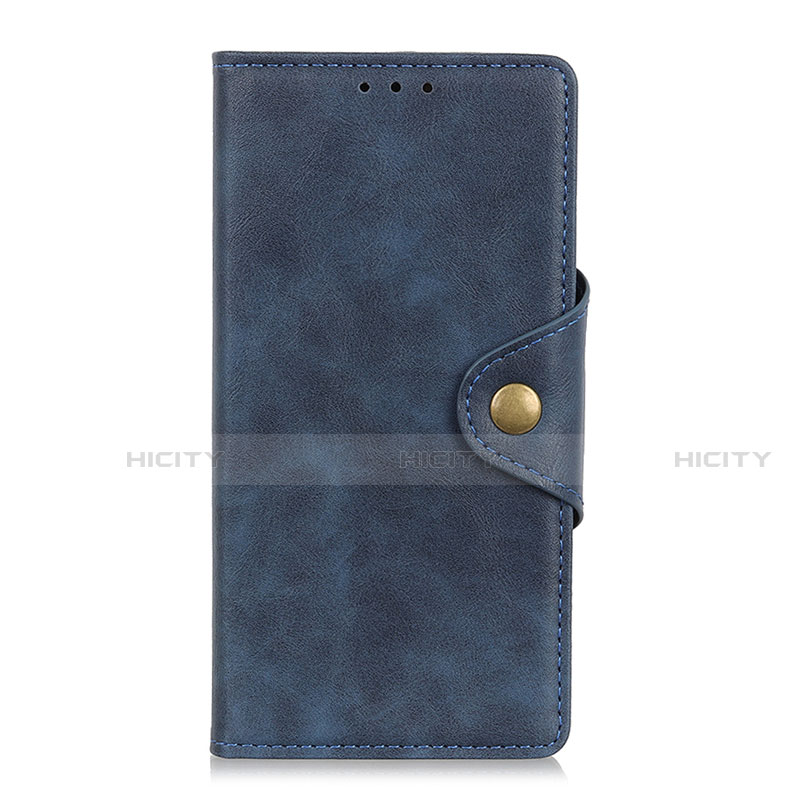 Funda de Cuero Cartera con Soporte Carcasa L06 para Samsung Galaxy Note 20 5G Azul