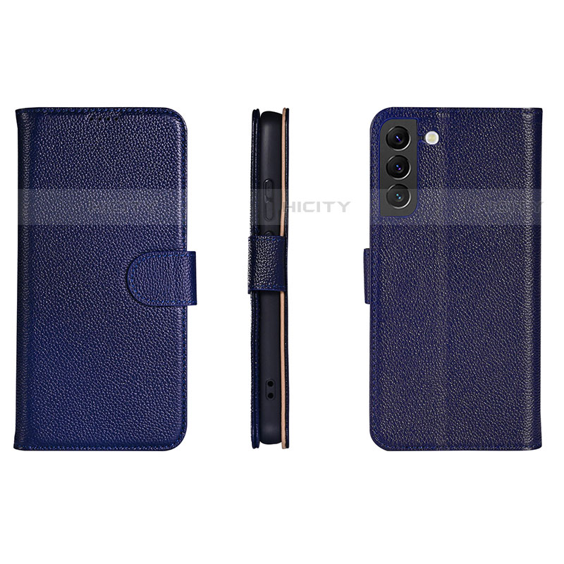 Funda de Cuero Cartera con Soporte Carcasa L06 para Samsung Galaxy S21 5G