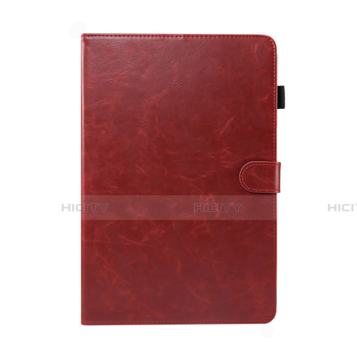 Funda de Cuero Cartera con Soporte Carcasa L06 para Samsung Galaxy Tab S5e 4G 10.5 SM-T725 Rojo Rosa