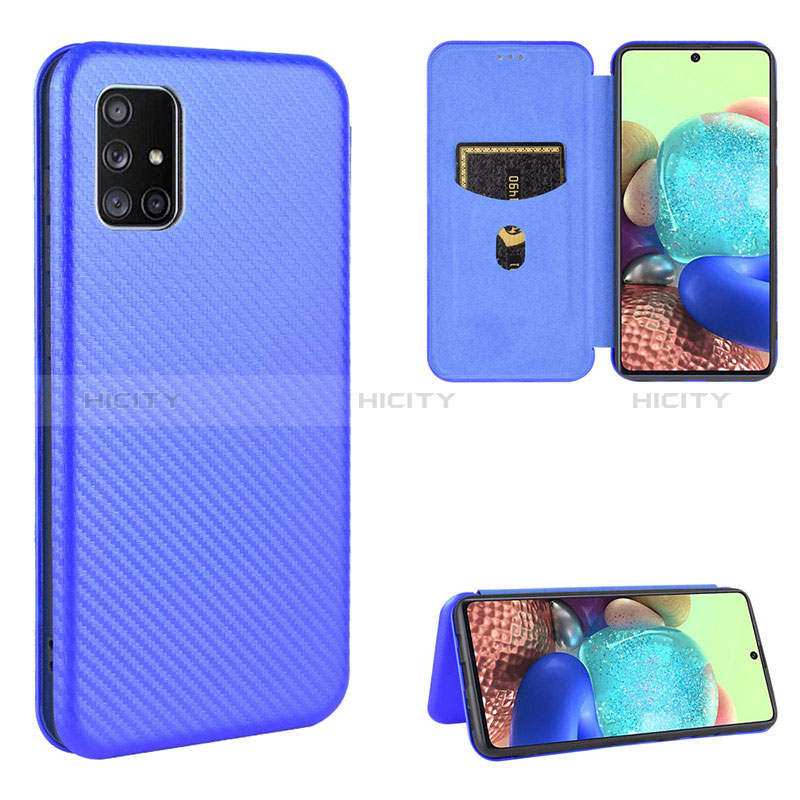 Funda de Cuero Cartera con Soporte Carcasa L06Z para Samsung Galaxy M40S