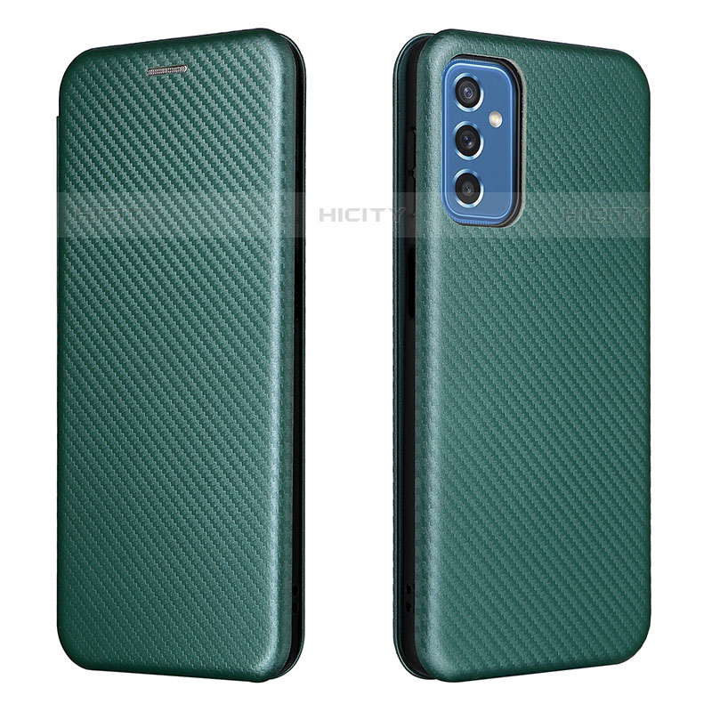 Funda de Cuero Cartera con Soporte Carcasa L06Z para Samsung Galaxy M52 5G