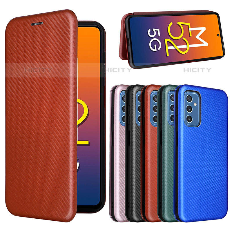 Funda de Cuero Cartera con Soporte Carcasa L06Z para Samsung Galaxy M52 5G