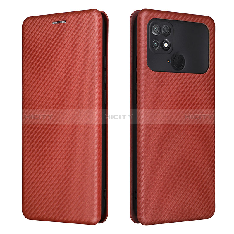 Funda de Cuero Cartera con Soporte Carcasa L06Z para Xiaomi Poco C40