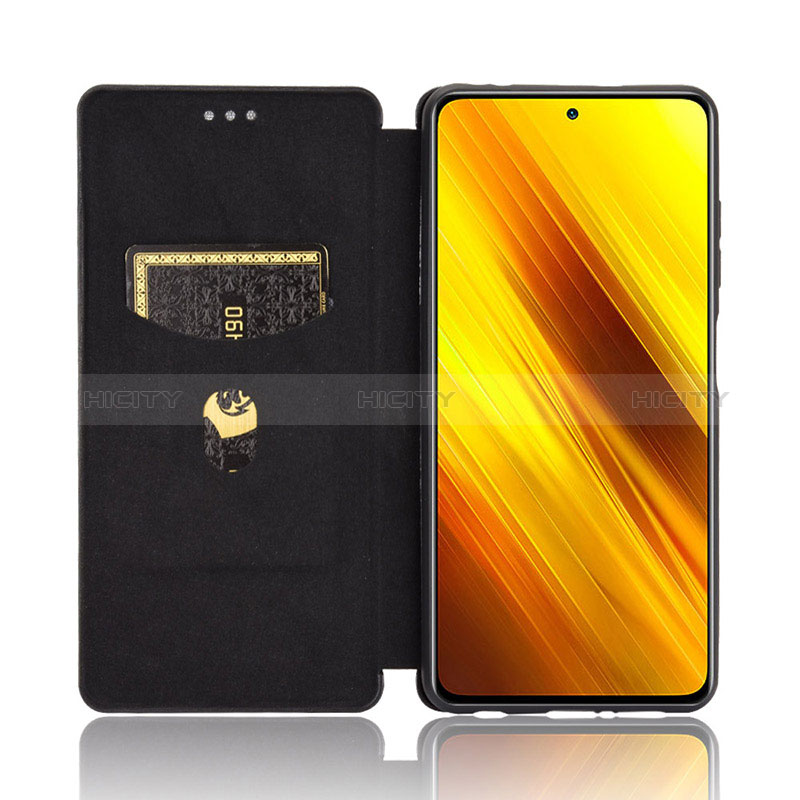 Funda de Cuero Cartera con Soporte Carcasa L06Z para Xiaomi Poco X3 Pro