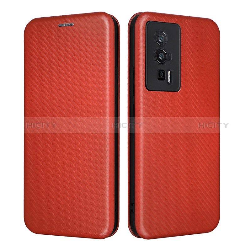 Funda de Cuero Cartera con Soporte Carcasa L06Z para Xiaomi Redmi K60 Pro 5G