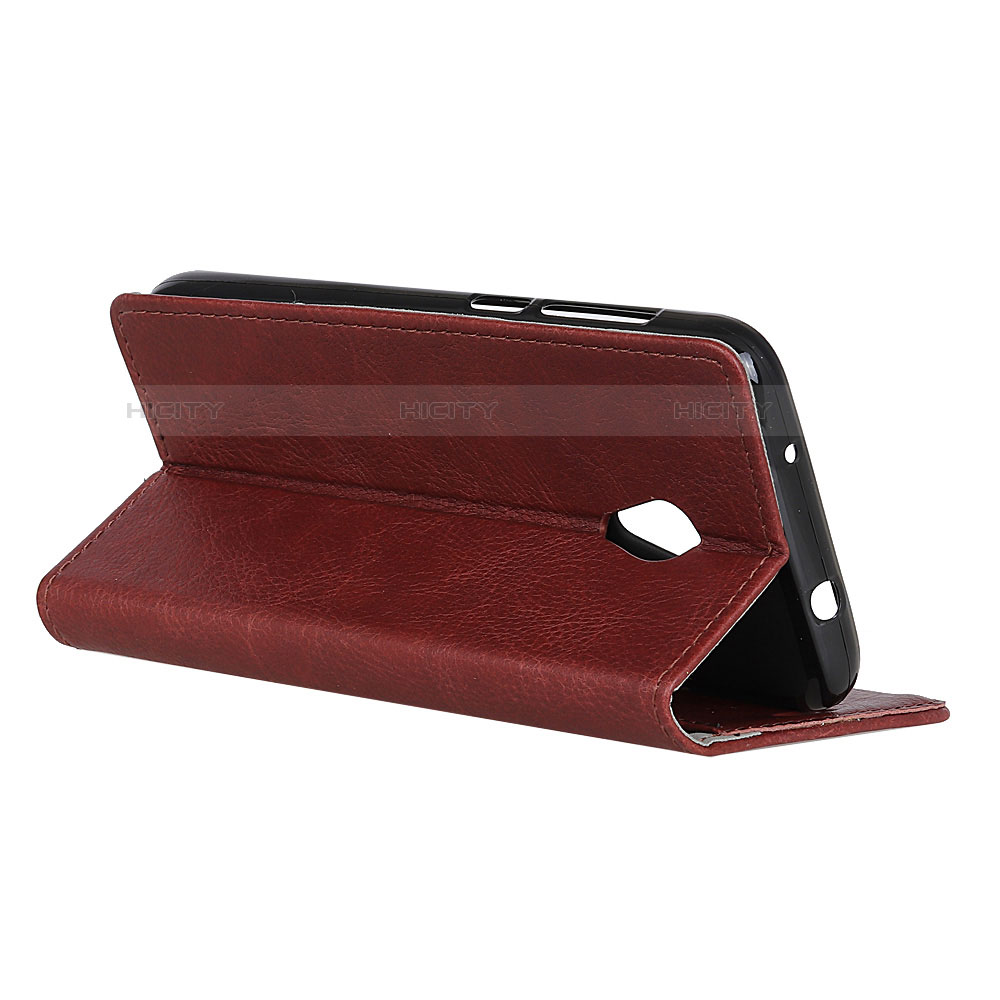 Funda de Cuero Cartera con Soporte Carcasa L07 para Alcatel 1X (2019)