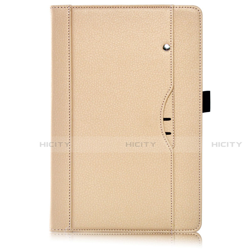 Funda de Cuero Cartera con Soporte Carcasa L07 para Huawei MediaPad M6 8.4 Oro