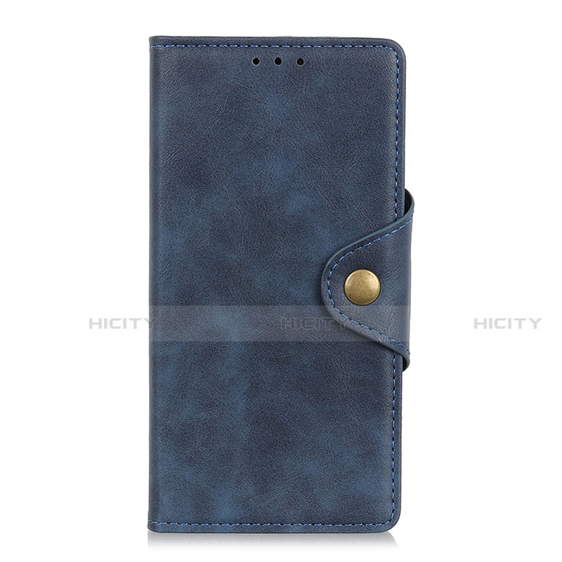 Funda de Cuero Cartera con Soporte Carcasa L07 para Xiaomi Mi Note 10 Lite Azul