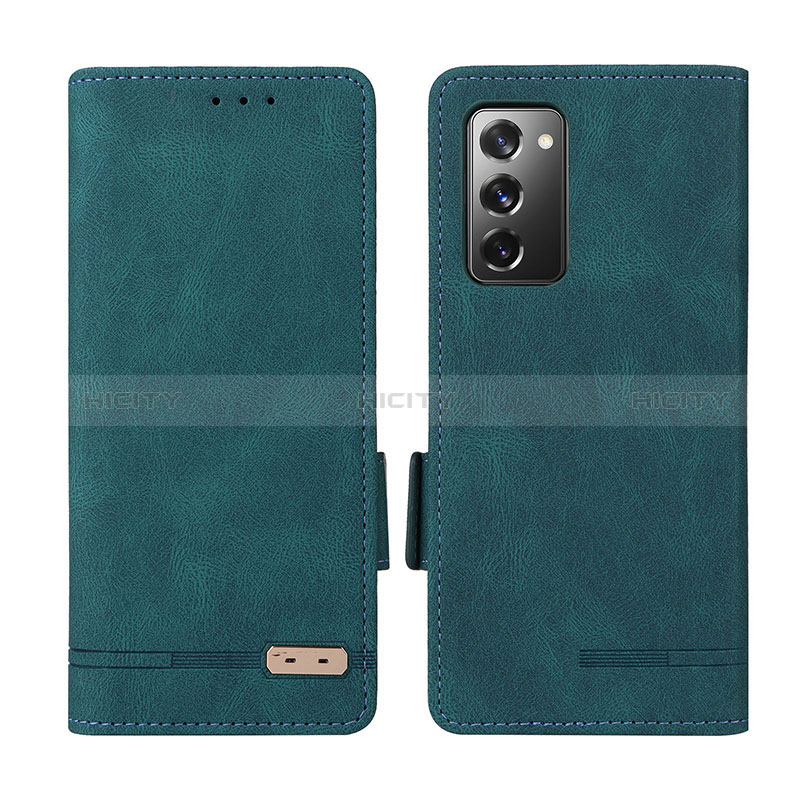 Funda de Cuero Cartera con Soporte Carcasa L07Z para Samsung Galaxy Z Fold2 5G