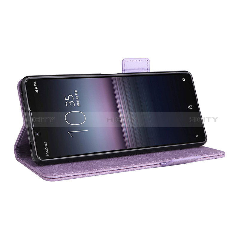 Funda de Cuero Cartera con Soporte Carcasa L07Z para Sony Xperia 1 II