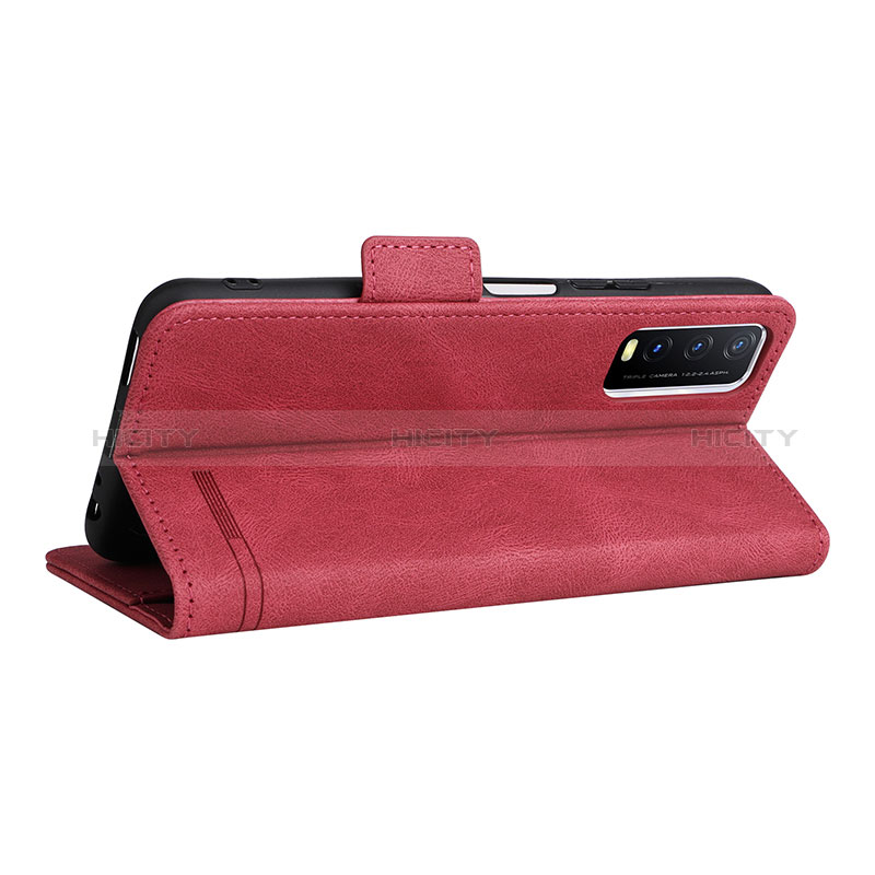 Funda de Cuero Cartera con Soporte Carcasa L07Z para Vivo Y20s