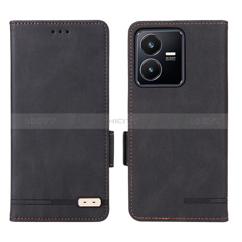 Funda de Cuero Cartera con Soporte Carcasa L07Z para Vivo Y22s