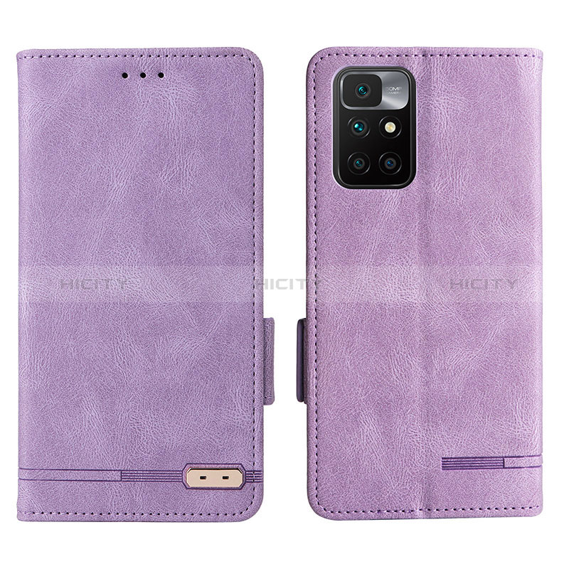 Funda de Cuero Cartera con Soporte Carcasa L07Z para Xiaomi Redmi 10 4G