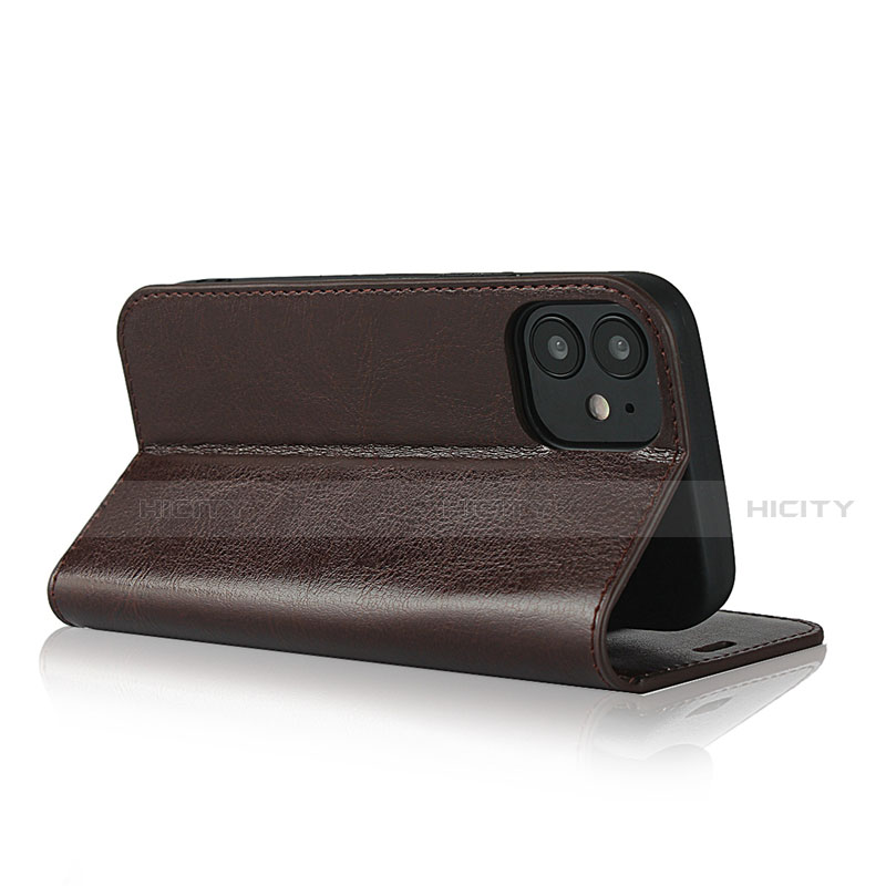 Funda de Cuero Cartera con Soporte Carcasa L08 para Apple iPhone 12 Mini