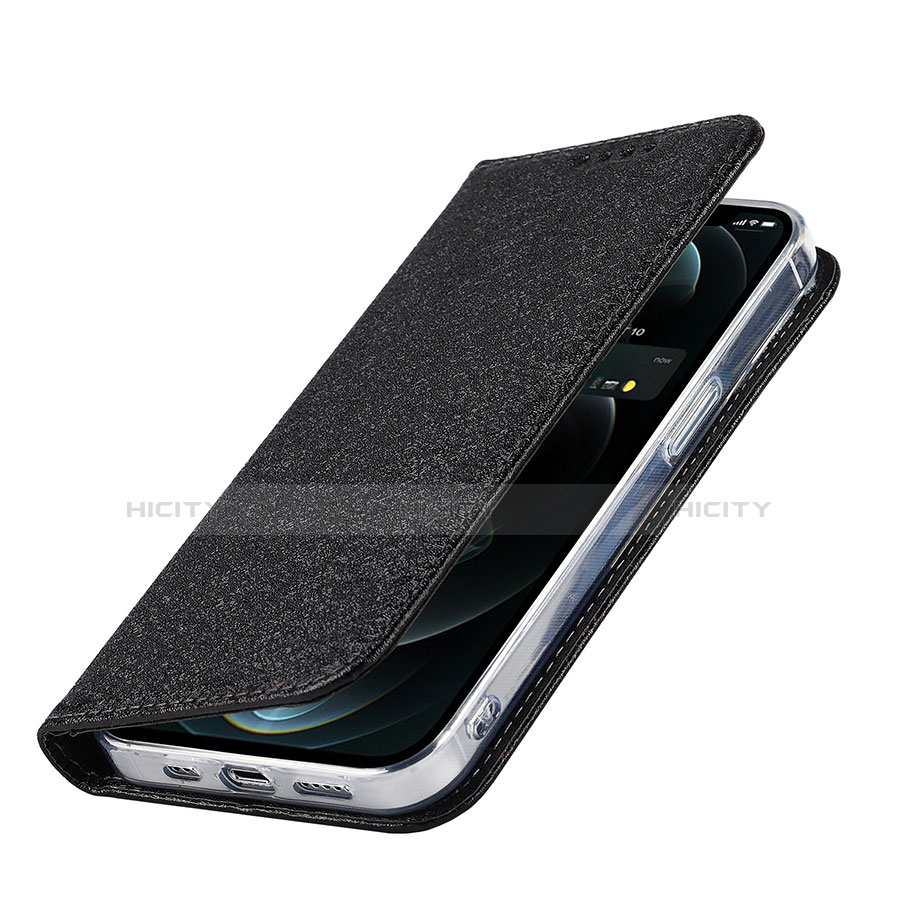 Funda de Cuero Cartera con Soporte Carcasa L08 para Apple iPhone 13 Pro Max