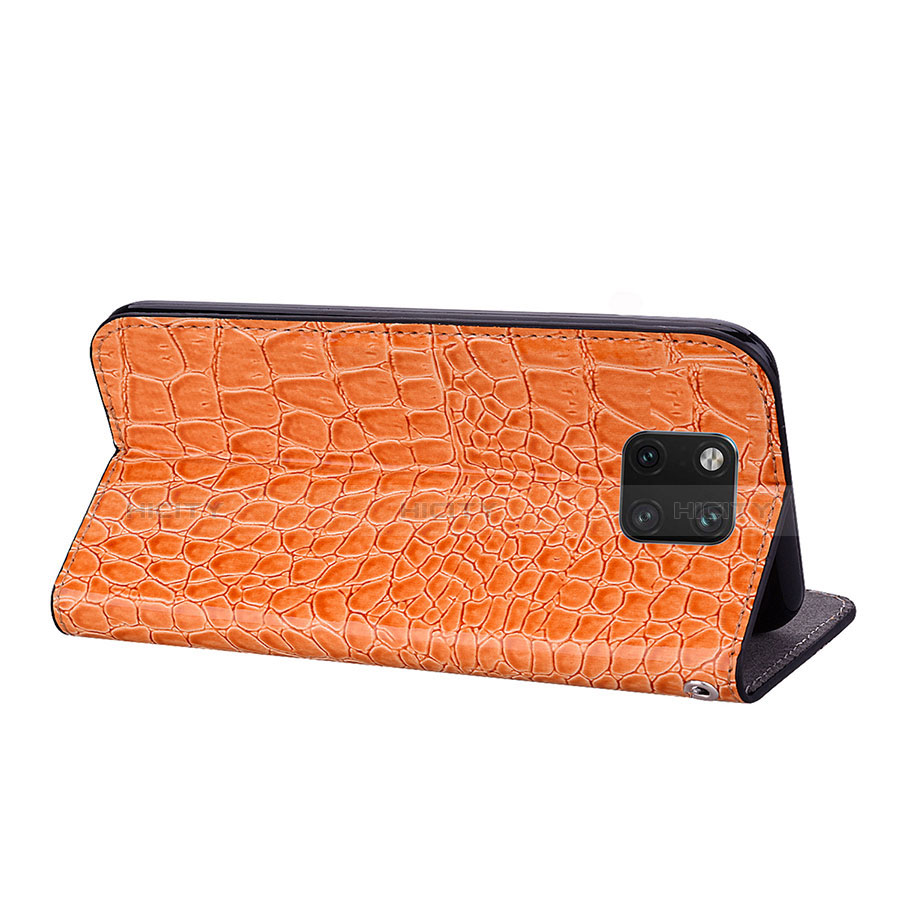 Funda de Cuero Cartera con Soporte Carcasa L08 para Huawei Mate 20 Pro