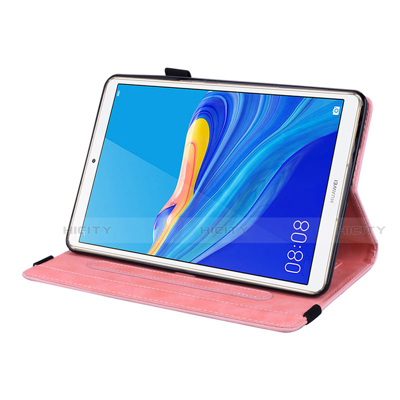 Funda de Cuero Cartera con Soporte Carcasa L08 para Huawei MediaPad M6 8.4