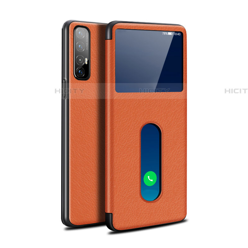 Funda de Cuero Cartera con Soporte Carcasa L08 para Oppo Find X2 Neo