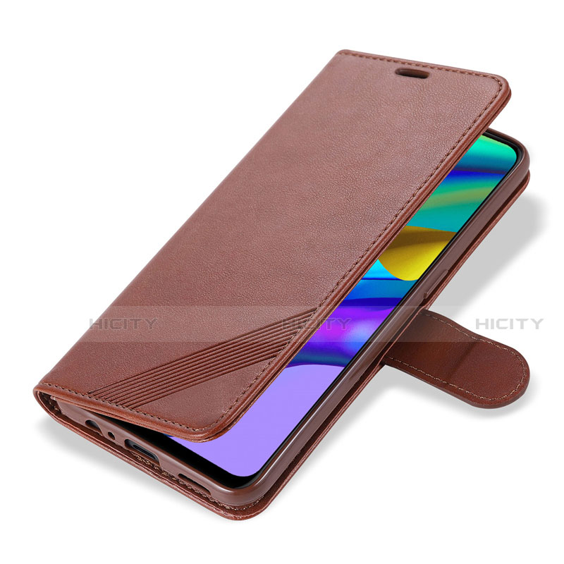 Funda de Cuero Cartera con Soporte Carcasa L08 para Oppo Reno4 Lite