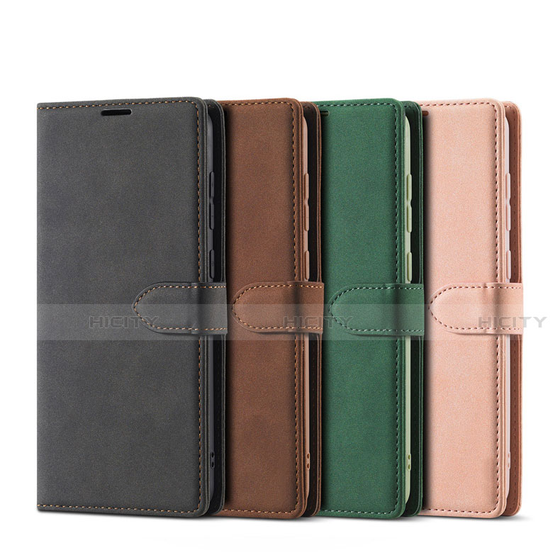 Funda de Cuero Cartera con Soporte Carcasa L08 para Samsung Galaxy S21 Ultra 5G