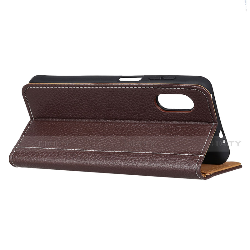 Funda de Cuero Cartera con Soporte Carcasa L08 para Samsung Galaxy XCover Pro