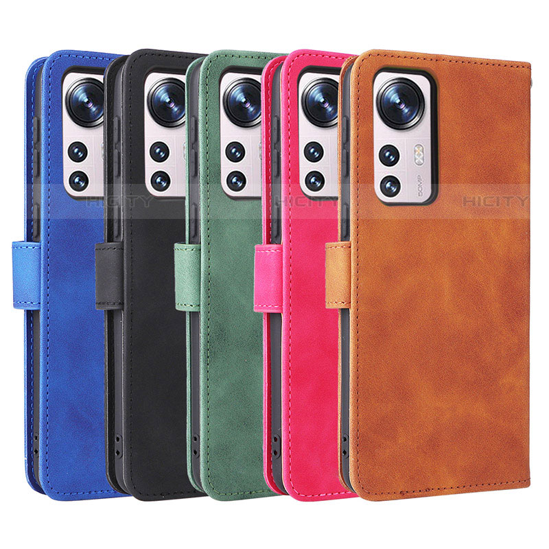 Funda de Cuero Cartera con Soporte Carcasa L08 para Xiaomi Mi 12S 5G