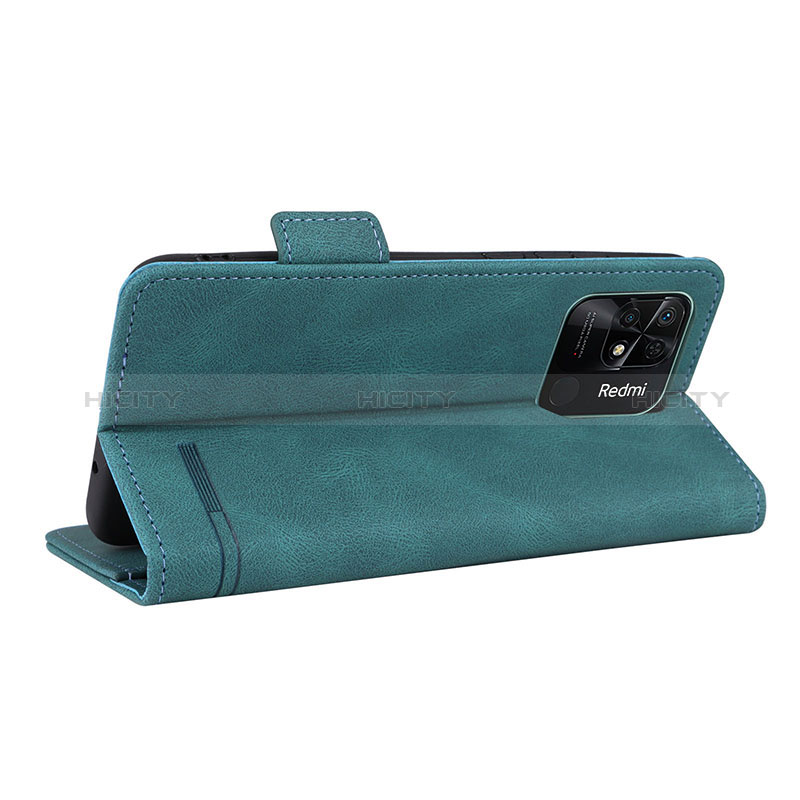 Funda de Cuero Cartera con Soporte Carcasa L08Z para Xiaomi Redmi 10 India