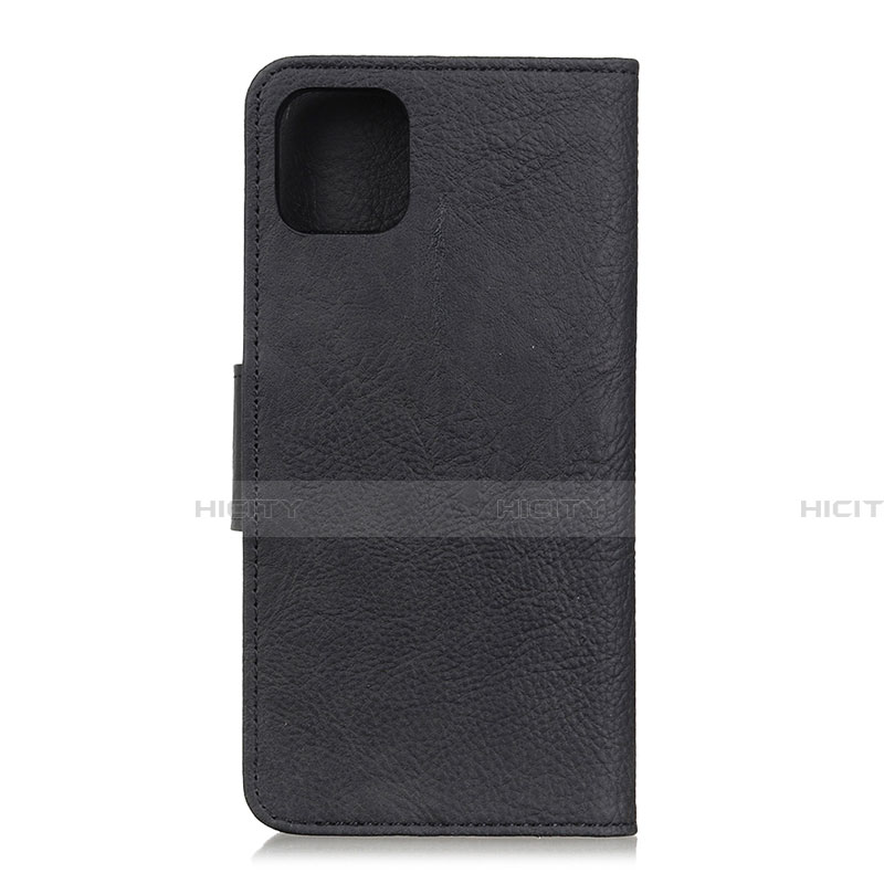 Funda de Cuero Cartera con Soporte Carcasa L09 para Huawei Honor 30S Negro