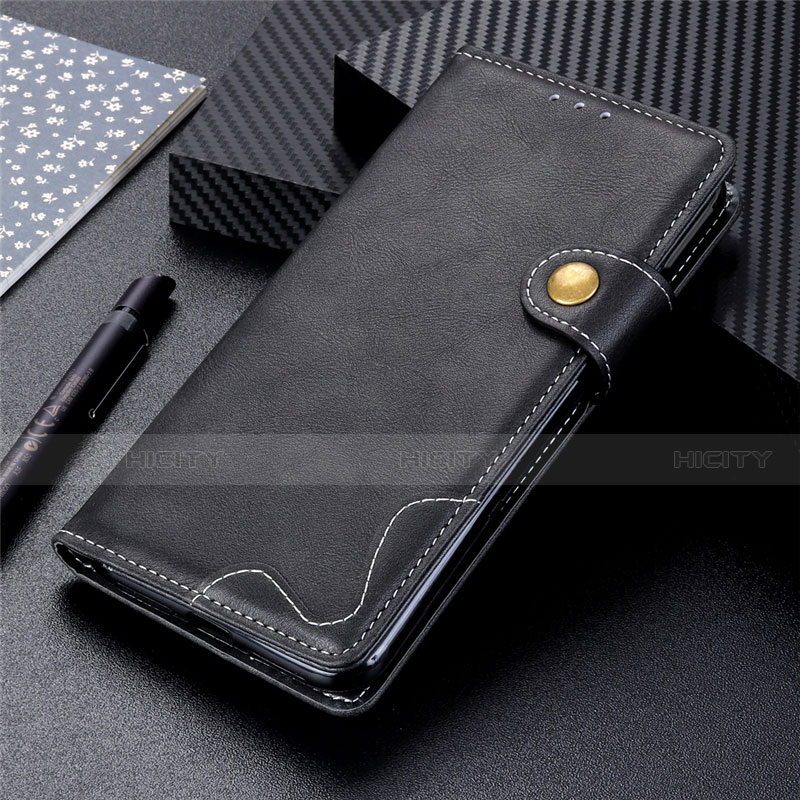 Funda de Cuero Cartera con Soporte Carcasa L09 para Huawei Nova 8 SE 5G Negro