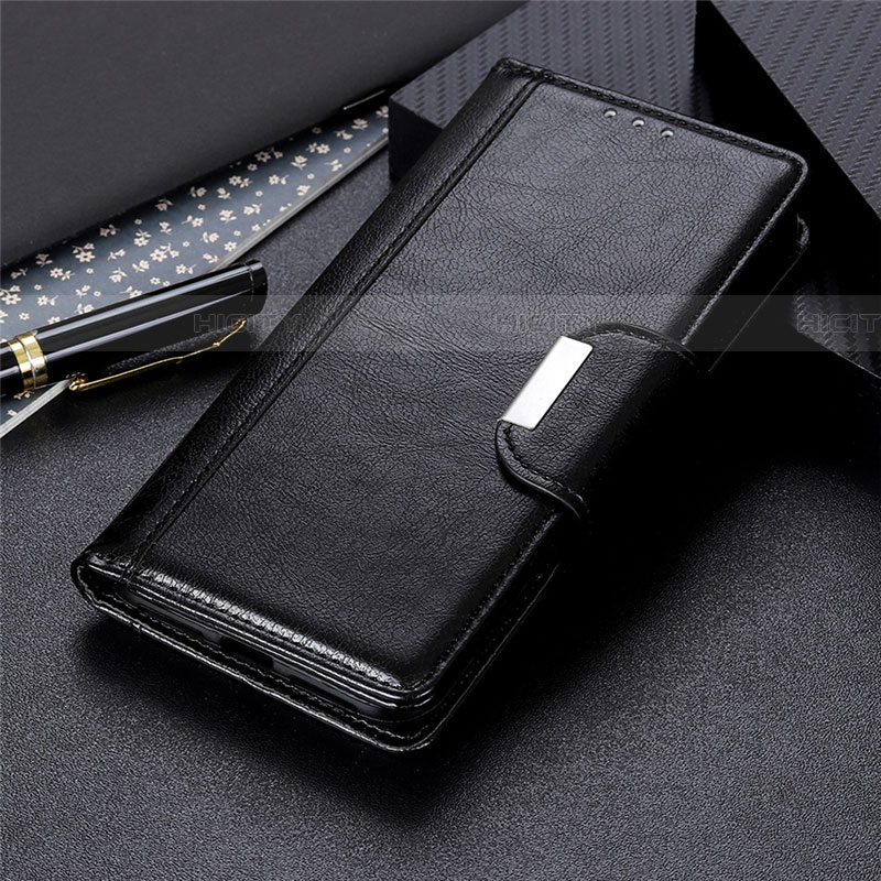 Funda de Cuero Cartera con Soporte Carcasa L09 para Huawei P40 Lite Negro