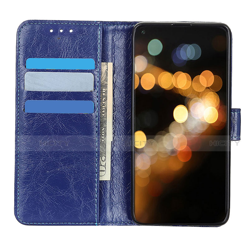 Funda de Cuero Cartera con Soporte Carcasa L09 para Motorola Moto G Fast