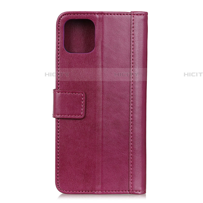 Funda de Cuero Cartera con Soporte Carcasa L09 para Samsung Galaxy A71 5G Rojo Rosa
