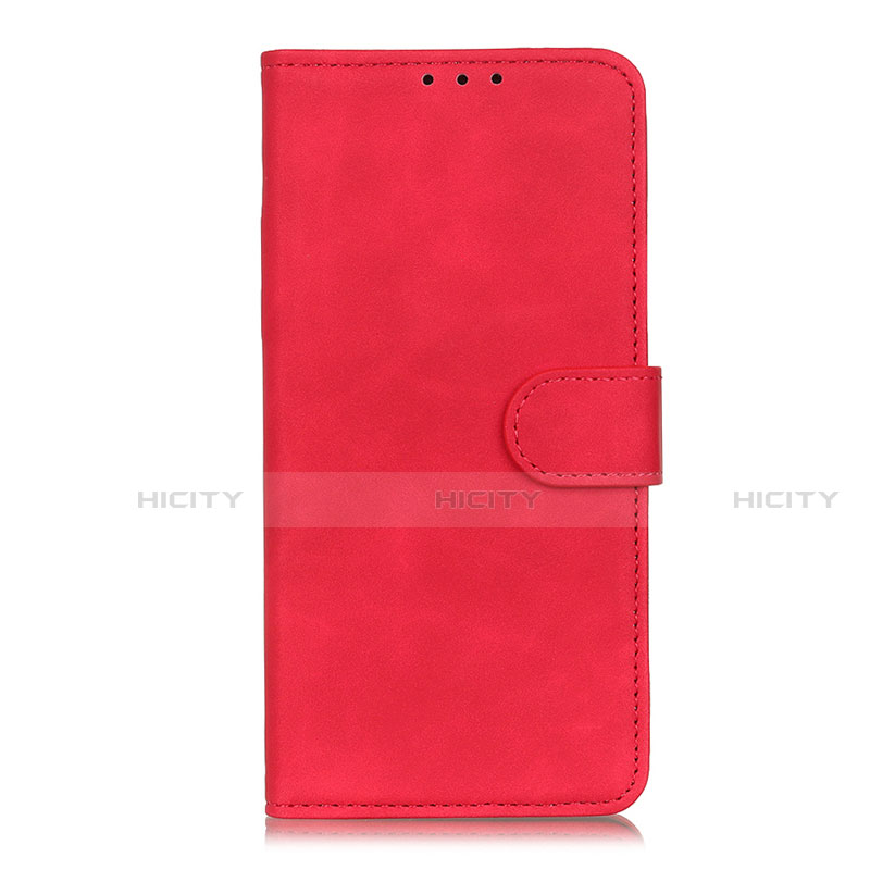 Funda de Cuero Cartera con Soporte Carcasa L09 para Samsung Galaxy S20 FE 5G Rojo