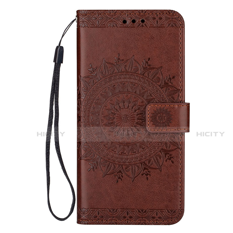 Funda de Cuero Cartera con Soporte Carcasa L09 para Samsung Galaxy S20 Ultra 5G Marron