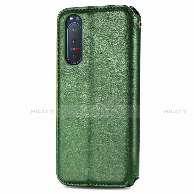 Funda de Cuero Cartera con Soporte Carcasa L09 para Sony Xperia 5 II